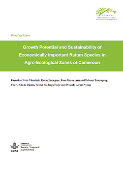 Growth Potential and Sustainability of Economically Important Rattan Species in Agro-Ecological Zones of Cameroon