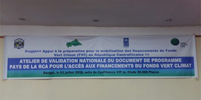 Validation Nationale du Programme Pays FVC de la RCA