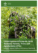 CGIAR Research Program 2020 Reviews: Forests, Trees and Agroforestry (FTA)