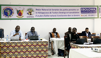 National training workshop for stakeholders on Climate Action Transparency and consolidation of a National Action Plan for improvement in this area in Cameroon