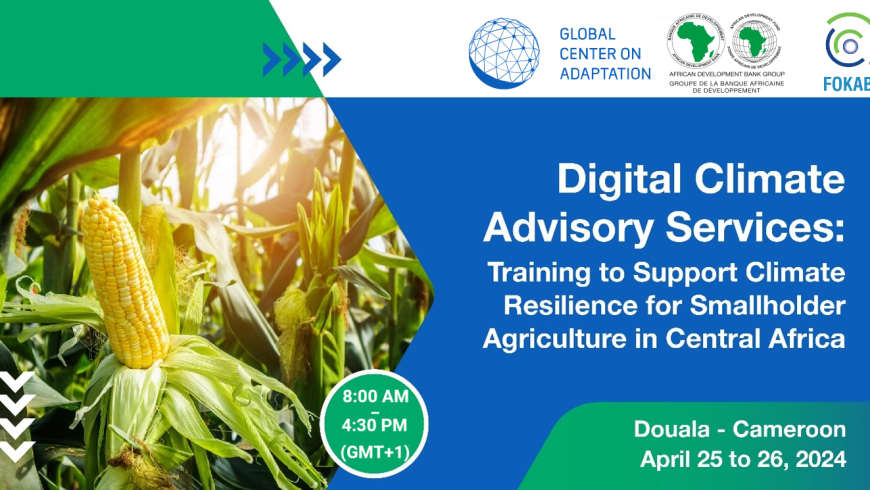 Digital Climate Advisory Services Training to Support Climate Resilience for Smallholder Agriculture in Central Africa